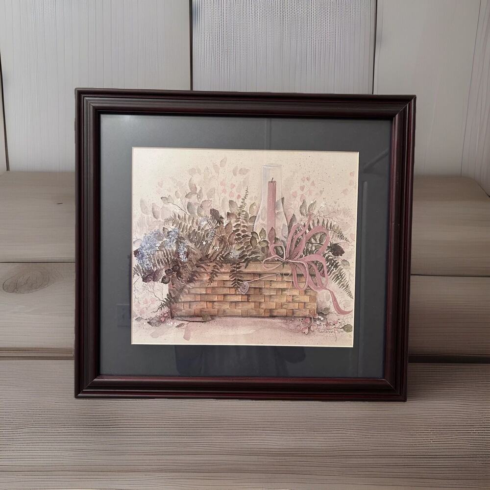 Pat Richter Print Titled “Canterbury Rose”